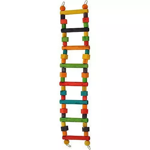Echelle Rainbow Wooden Parrot Ladder - L